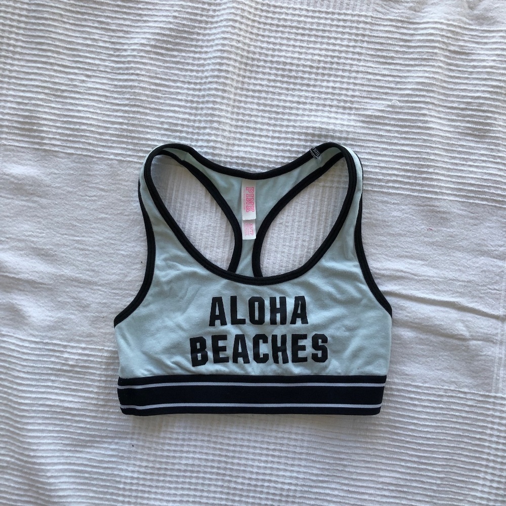 Victorias Secret Pink! Aloha Beaches Sports Bra